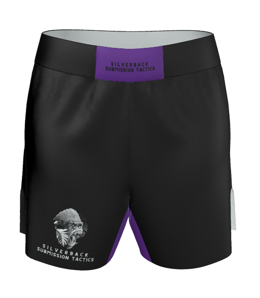 Women's Silverback Submission Tactics Purple JiuJitsu Shorts
