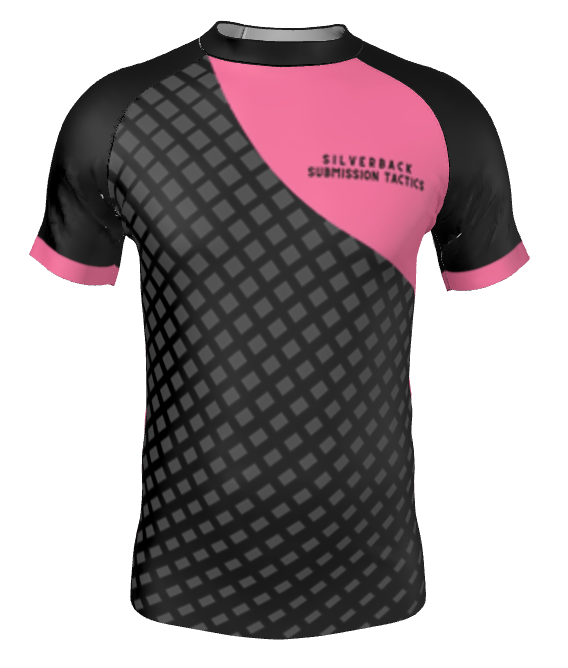 Silverback Submission Tactics Pink Rash Guard