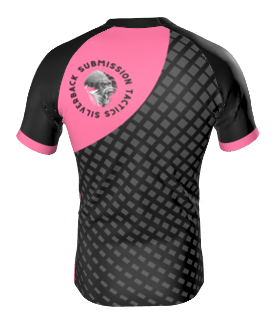 Silverback Submission Tactics Pink Rash Guard