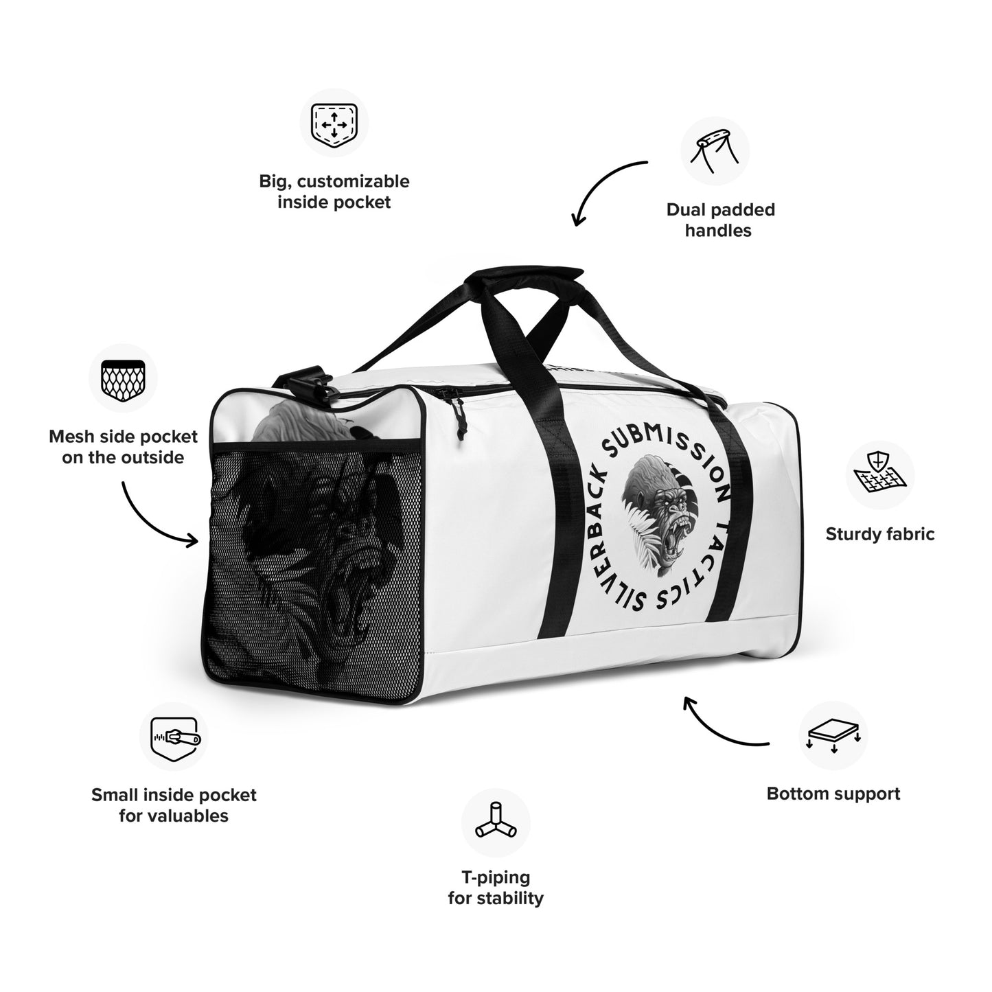 Silverback Submission Tactics Gym Bag