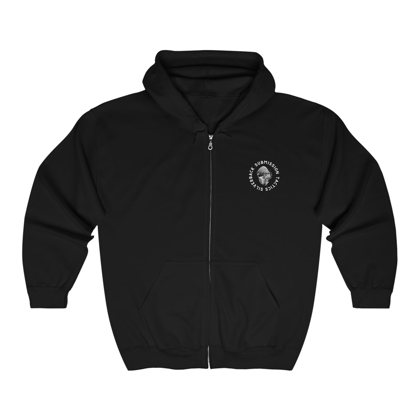 Silverback Submission Tactics Unisex Heavy Blend™ Full Zip Hooded Sweatshirt