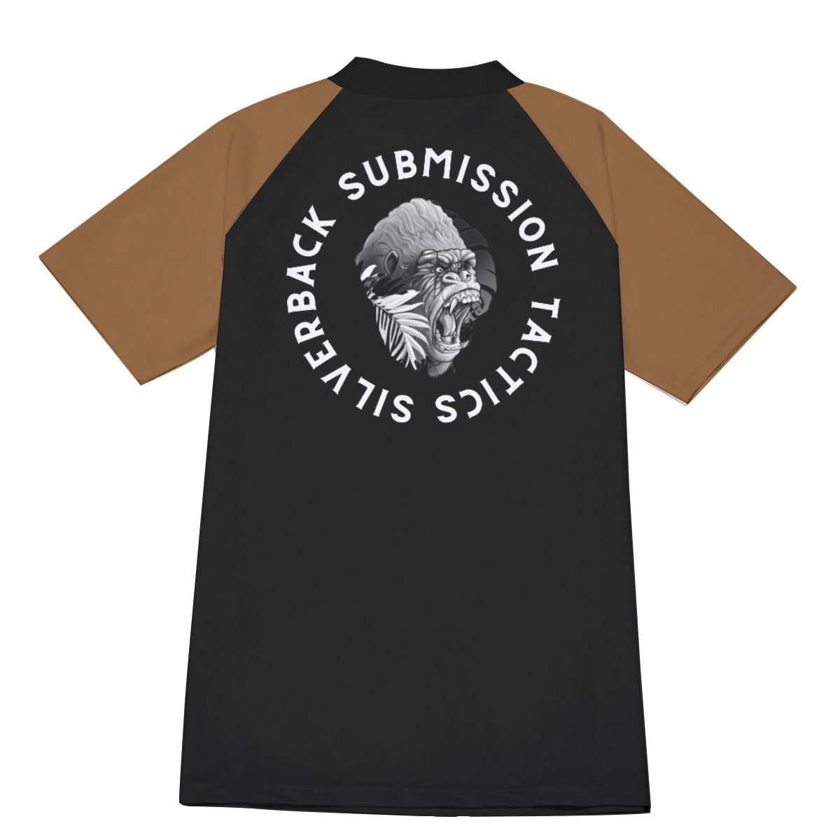 Silverback Submission Tactics Ranked Short Sleeve Rash Guard- Loose Fit