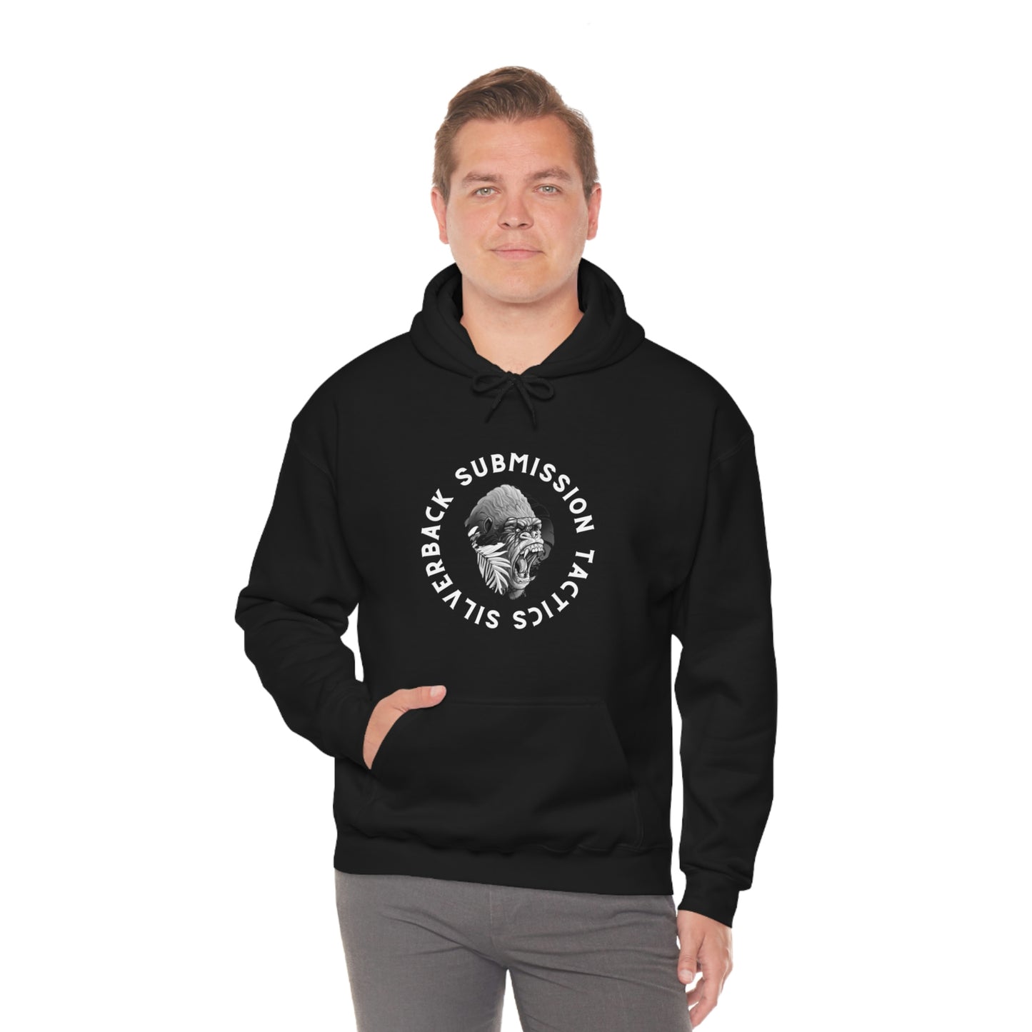 Unisex Silverback Submission Tactics Heavy Blend™ Hooded Sweatshirt