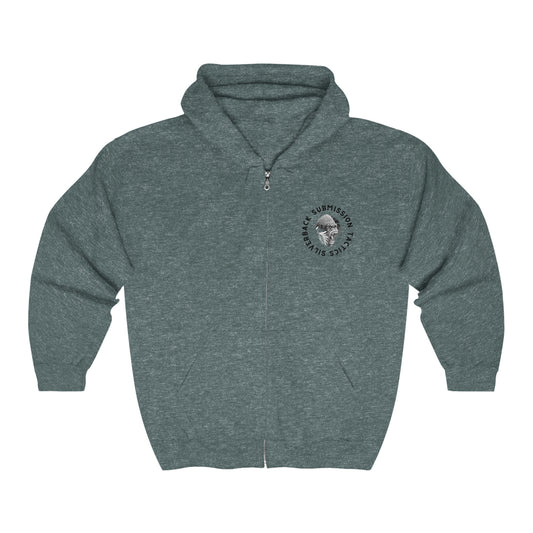 Silverback Submission Tactics Unisex Heavy Blend™ Full Zip Hooded Sweatshirt