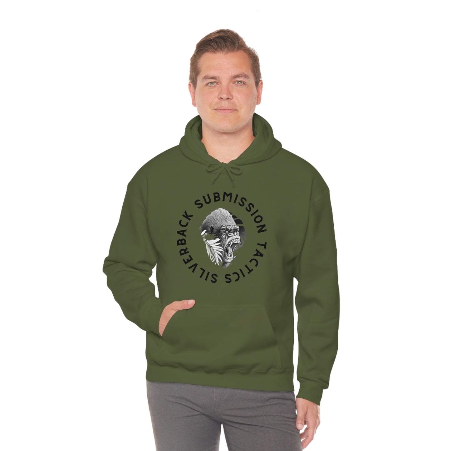 Unisex Silverback Submission Tactics Heavy Blend™ Hooded Sweatshirt