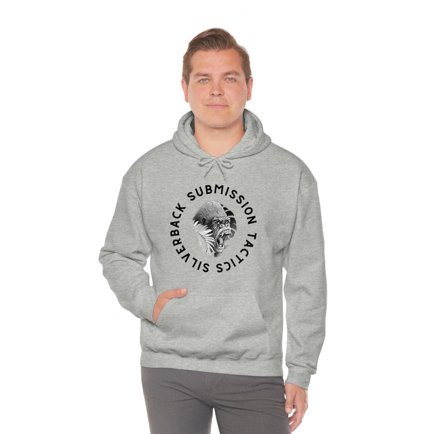 Unisex Silverback Submission Tactics Heavy Blend™ Hooded Sweatshirt