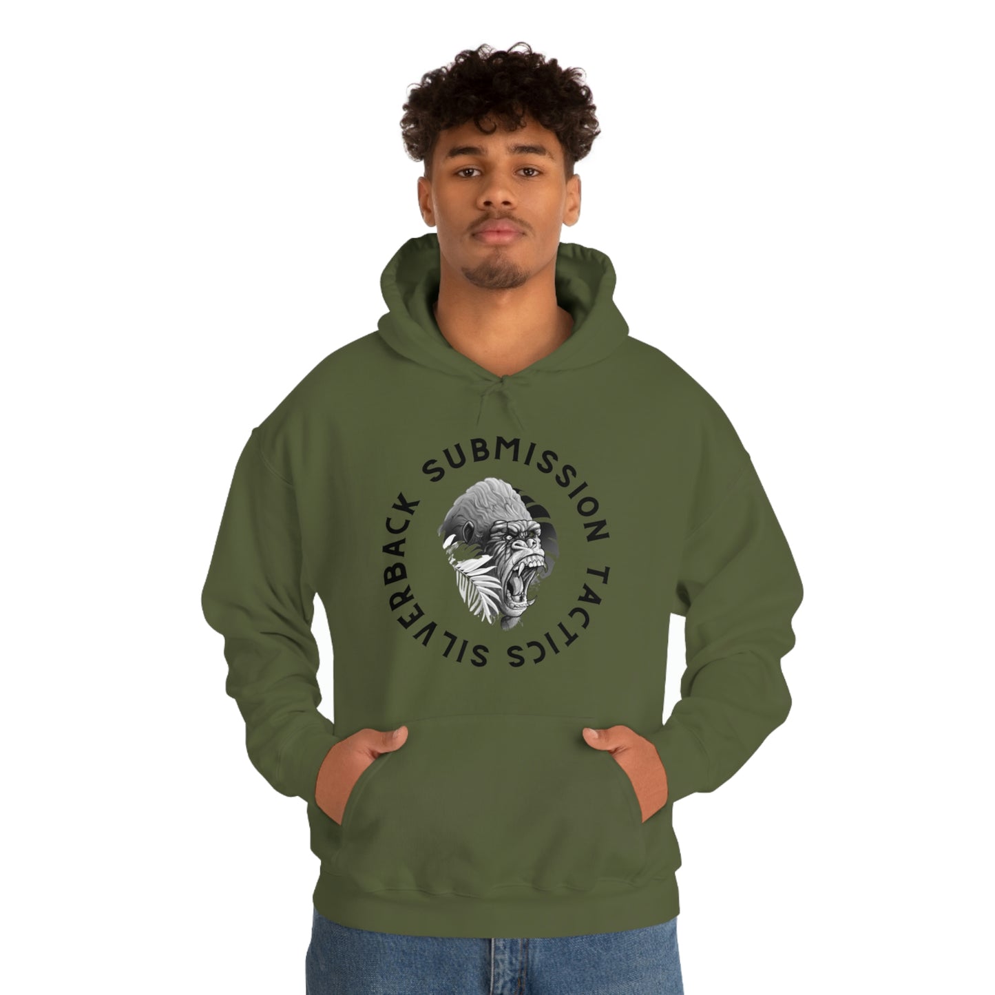 Unisex Silverback Submission Tactics Heavy Blend™ Hooded Sweatshirt