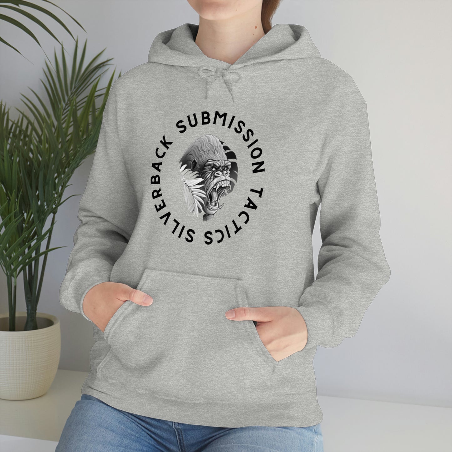 Unisex Silverback Submission Tactics Heavy Blend™ Hooded Sweatshirt