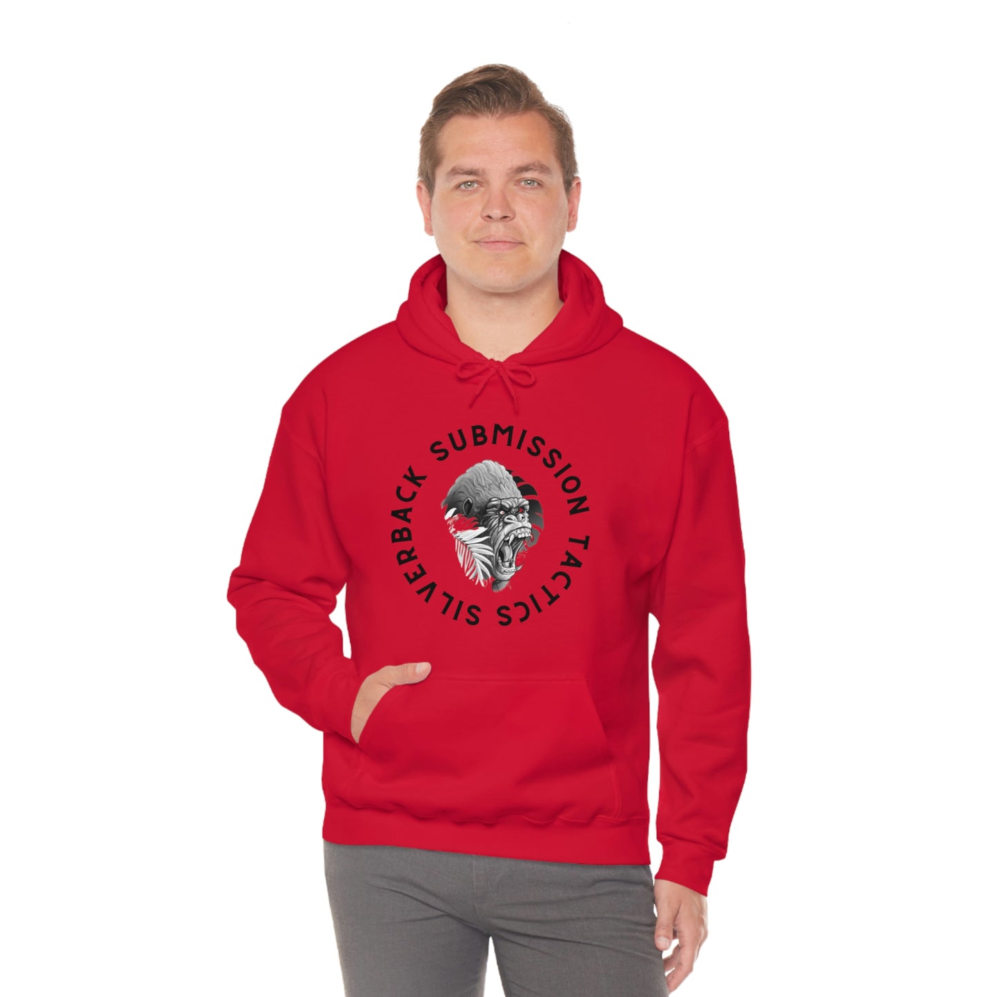 Unisex Silverback Submission Tactics Heavy Blend™ Hooded Sweatshirt