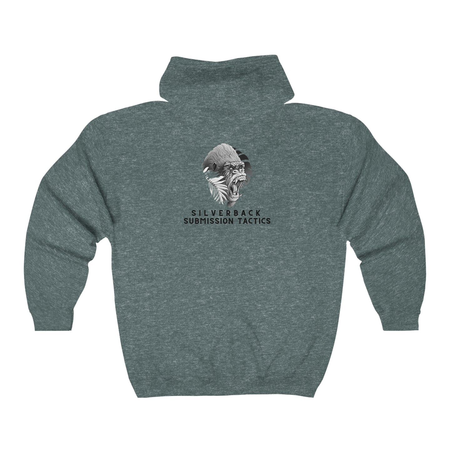 Silverback Submission Tactics Unisex Heavy Blend™ Full Zip Hooded Sweatshirt