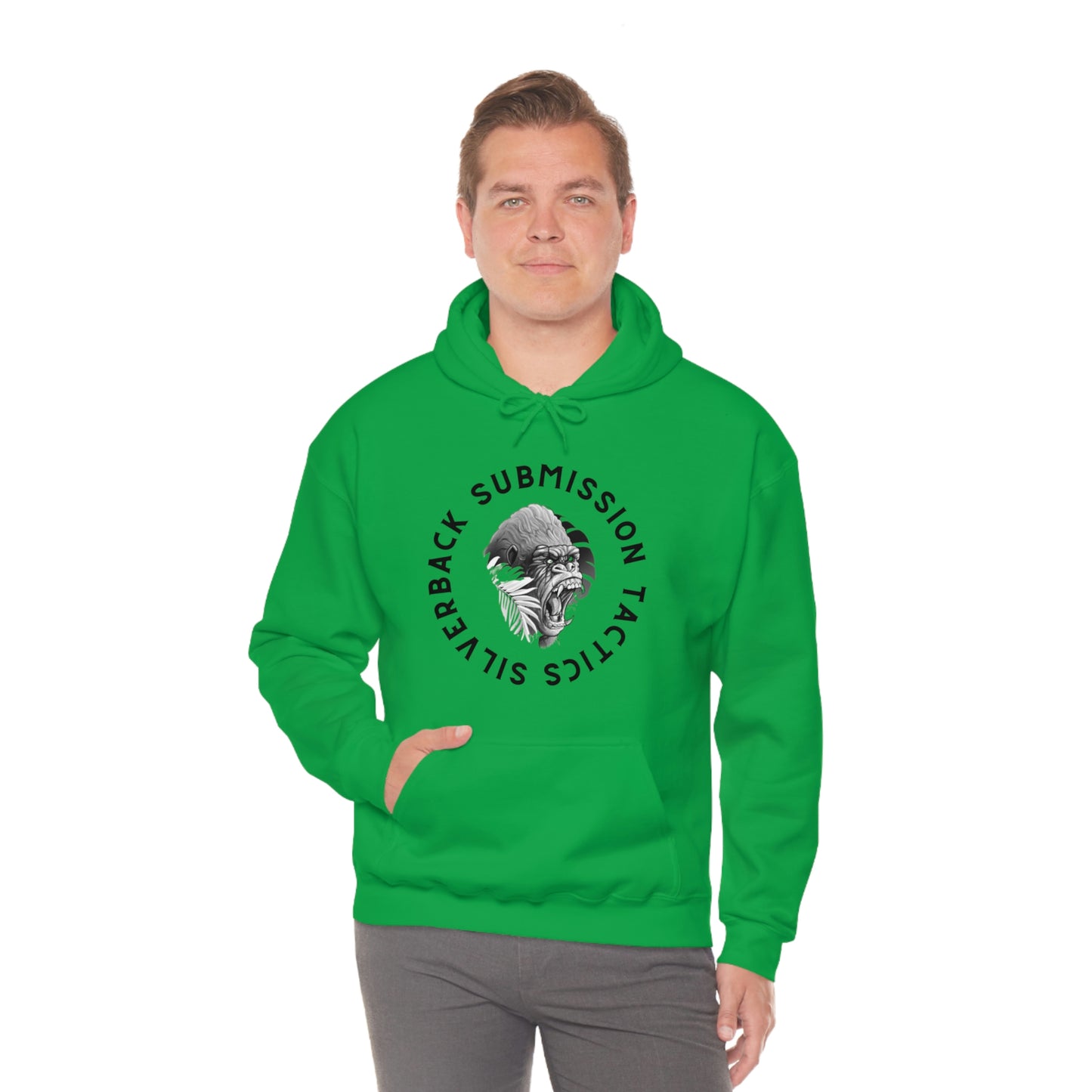 Unisex Silverback Submission Tactics Heavy Blend™ Hooded Sweatshirt