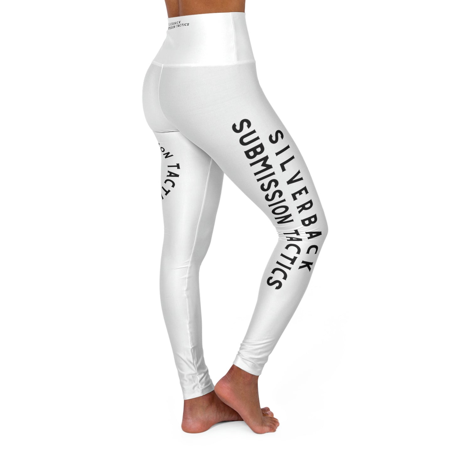 Women's Ranked High Waisted Silverback Submission Tactics Yoga Leggings
