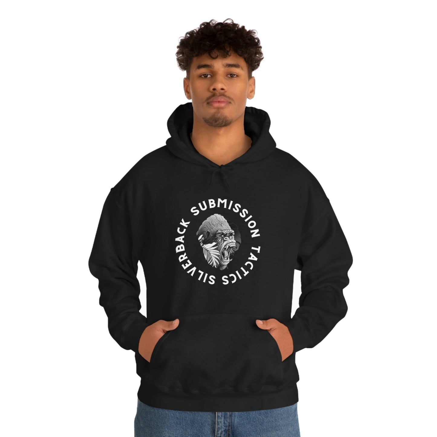 Unisex Silverback Submission Tactics Heavy Blend™ Hooded Sweatshirt