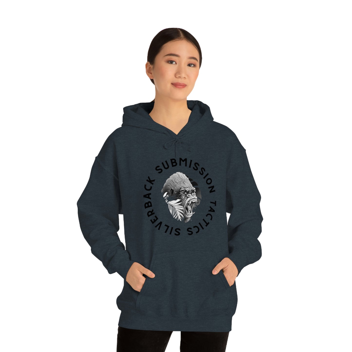 Unisex Silverback Submission Tactics Heavy Blend™ Hooded Sweatshirt