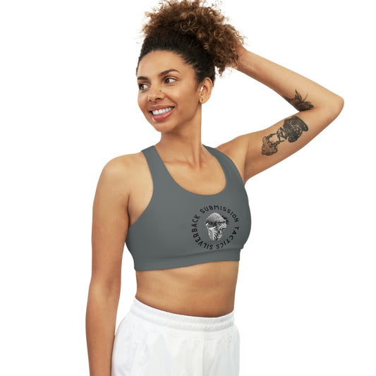 Silverback Submission Tactics Seamless Sports Bra (Gunmetal)